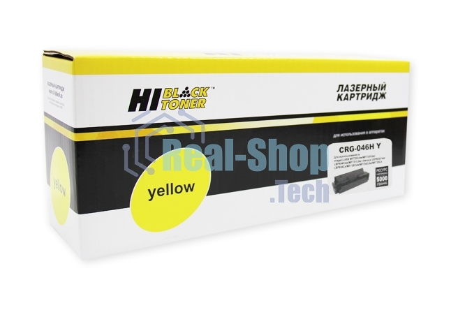 Картридж Hi-Black (HB-CRG-046H Y) для Canon LBP-653/654/MF732/734/735, Y, 5K