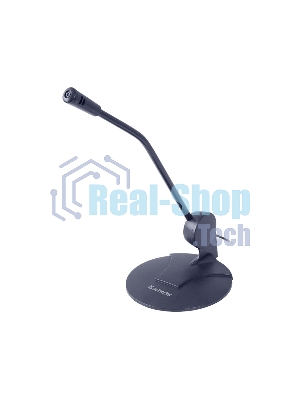 Микрофон Defender MIC-117 черный, кабель 1.8 м