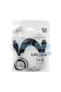 Кабель Gembird PRO CCP-USB2-AMAF-6 USB 2.0 кабель удлинительный 1.8м AM/AF позол. контакты, пакет