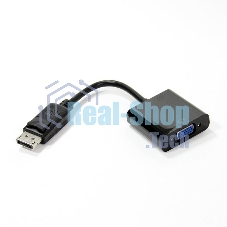 Кабель-переходник DP --> VGA-F 0,2m, Telecom (TA522)
