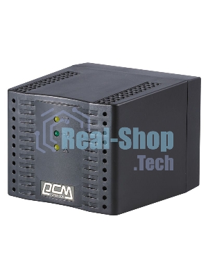 Стабилизатор напряжения Powercom TCA-2000 1000Вт 2000ВА черный