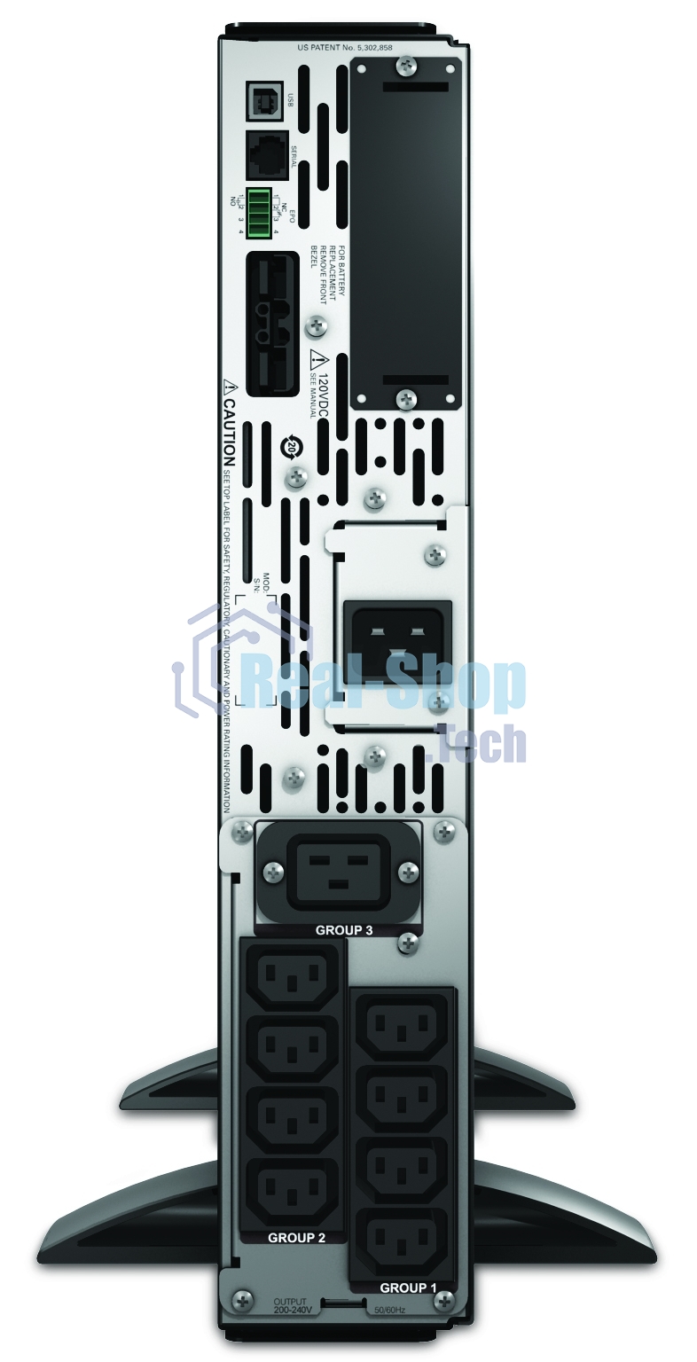 Источник бесперебойного питания APC Smart-UPS X SMX2200RMHV2U 1980Вт 2200ВА черный