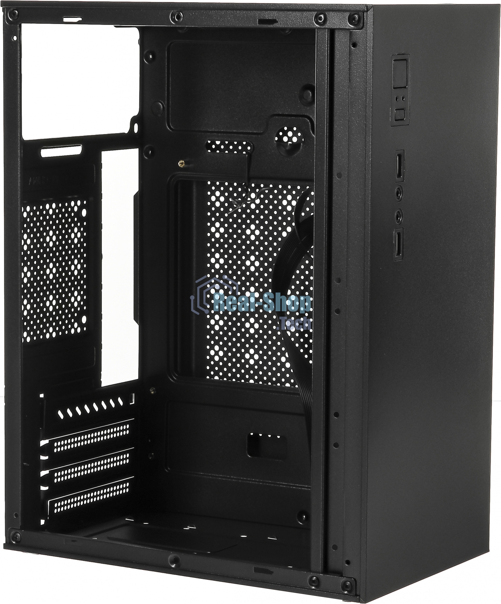 Компьютерный корпус Accord ACC-259 черный без БП mATX 2xUSB 2.0, audio
