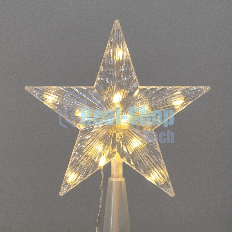 Гирлянда светодиодная Neon-night из росы с макушкой на елку 9 нитей х 2м, 200 LED, эффект водопада, теплый белый, 230В N