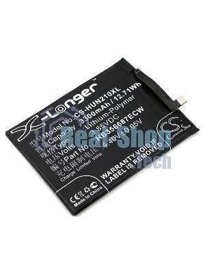 Аккумулятор CameronSino CS-HUN210XL HB356687ECW для Huawei Honor 7X3.85V, 3300mAh, 12.71Wh