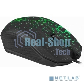 Мышь проводная Defender Event MB-754 черный, 1000 dpi, USB, кнопки - 3