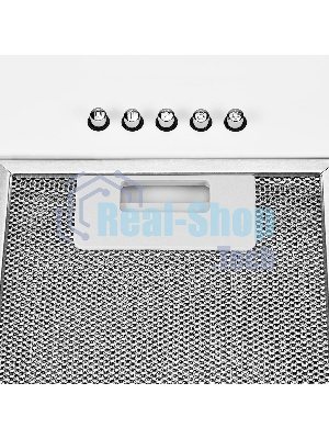 Вытяжка встраиваемая Monsher ANGERS 40 Blanc белый, 40 см, 800 куб. м/ч, 45 дБ