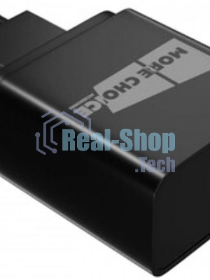 Сетевое зарядное устройство MORE CHOICE (4620202555502) NC68a - 35W Type-C Type-C, черный