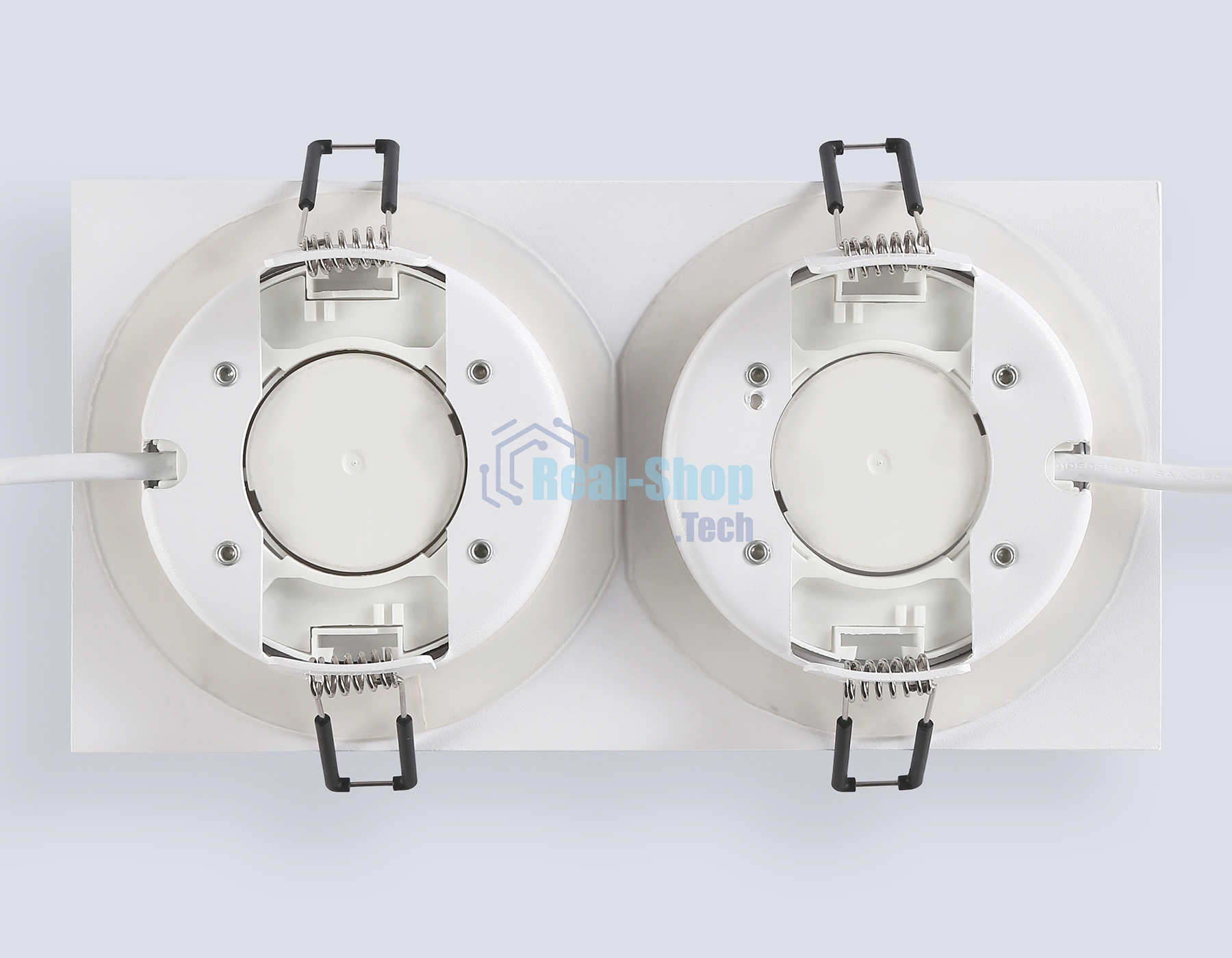 Светильник Ambrella light TN6741/2 WH белый IP44 GX53/2 210*110*57