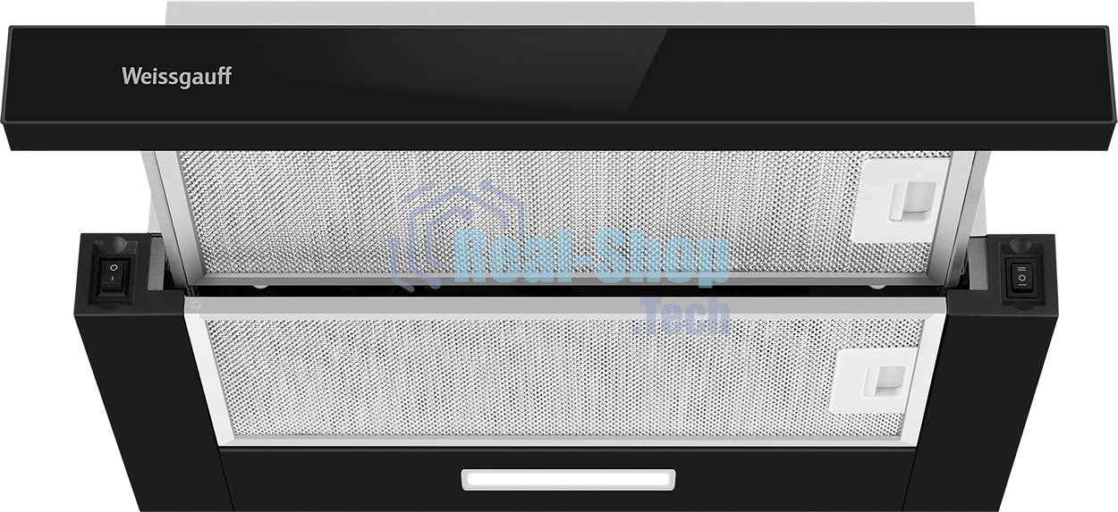 Вытяжка Weissgauff TEL 500 Black Glass