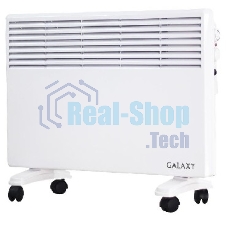 Конвектор Galaxy GL 8226 белый, 1200 Вт, 12 м2, термостат