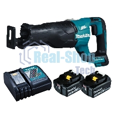 Ножовка Makita DJR187RTE 18В. 2х5АчLi-ion. 0-3000об\м. ход-32мм. рез-255мм