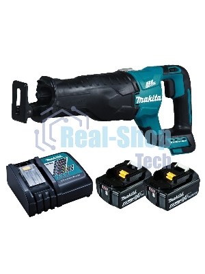 Ножовка Makita DJR187RTE 18В. 2х5АчLi-ion. 0-3000об\м. ход-32мм. рез-255мм
