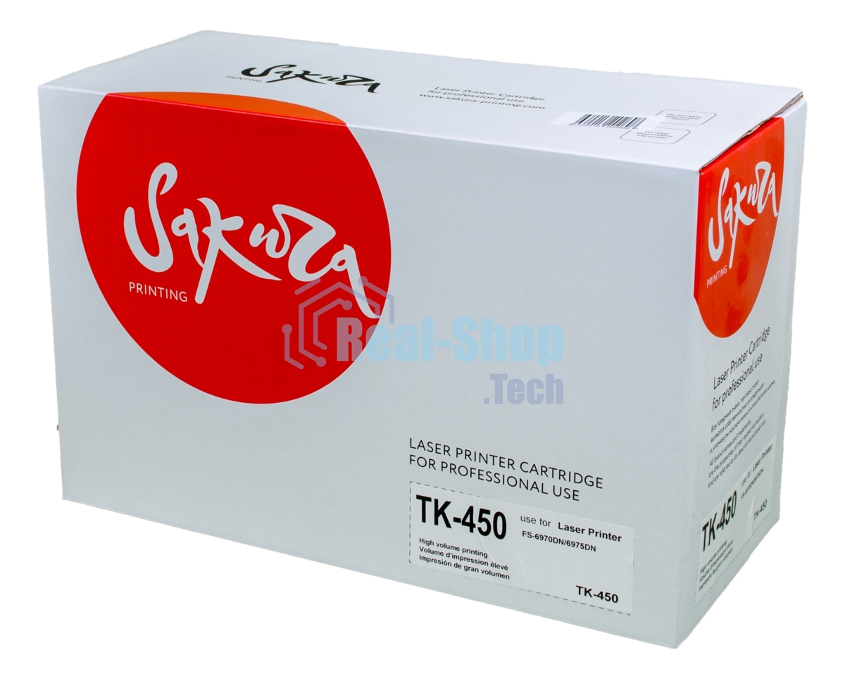 Картридж лазерный Sakura TK450 для Kyocera Mita FS-6970DN/6975DN, черный, 15000 к.