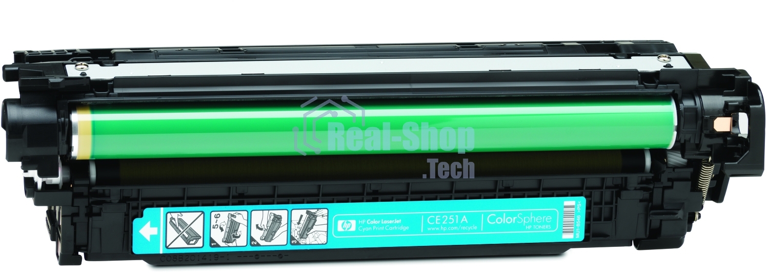 Картридж лазерный HP CE251A голубой для CLJ CM3530/CP3525 7000 стр.