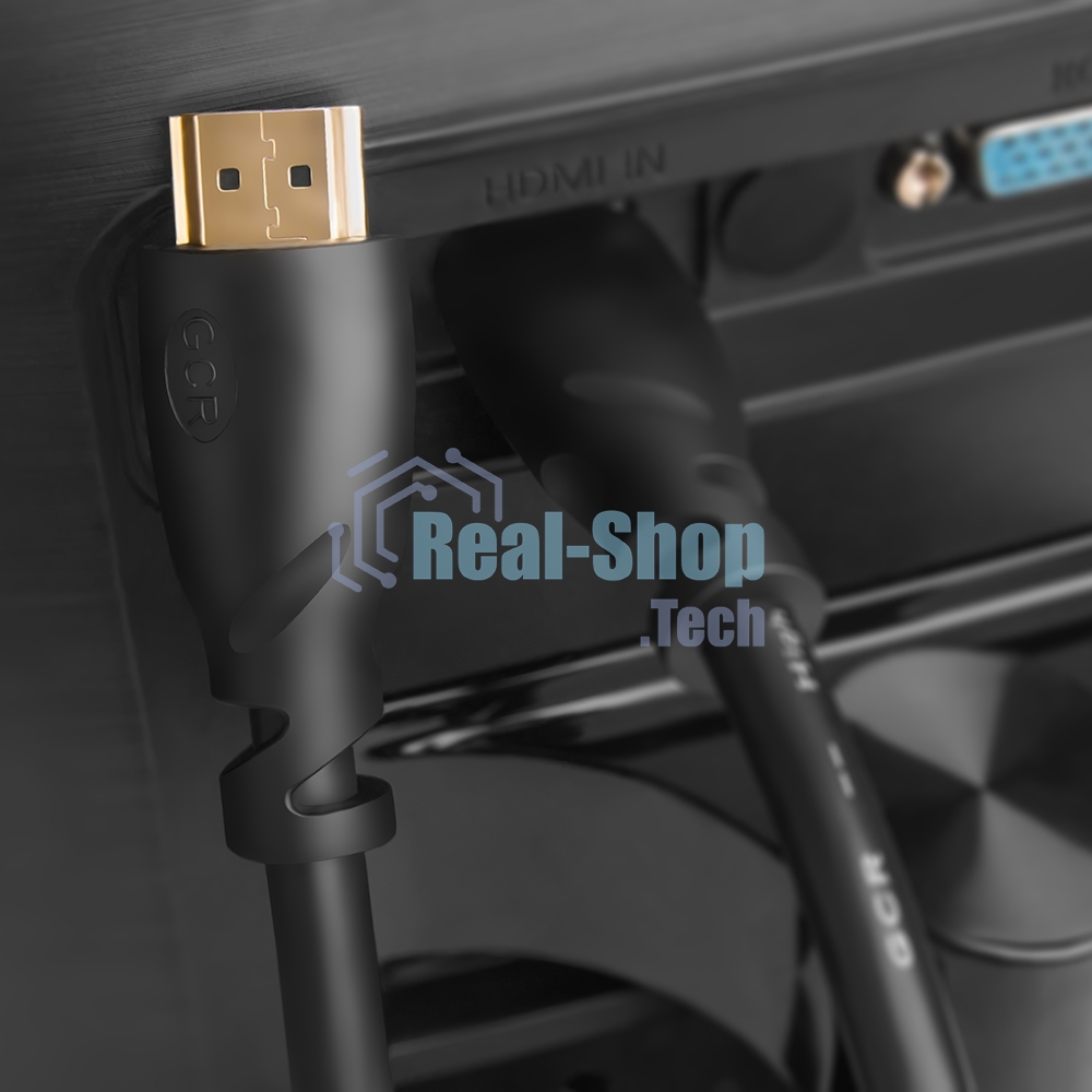 Кабель Greenconnect 1.5m HDMI 1.4, OD7.3мм, 30/30 AWG, позолоченные контакты, Ethernet 10.2 Гбит/с, 3D, 4K, экран Greenconnect Кабель 1.5m HDMI 1.4, OD7.3мм, 30/30 AWG, позолоченные контакты, Ethernet 10.2 Гбит/с, 3D, 4K, экран