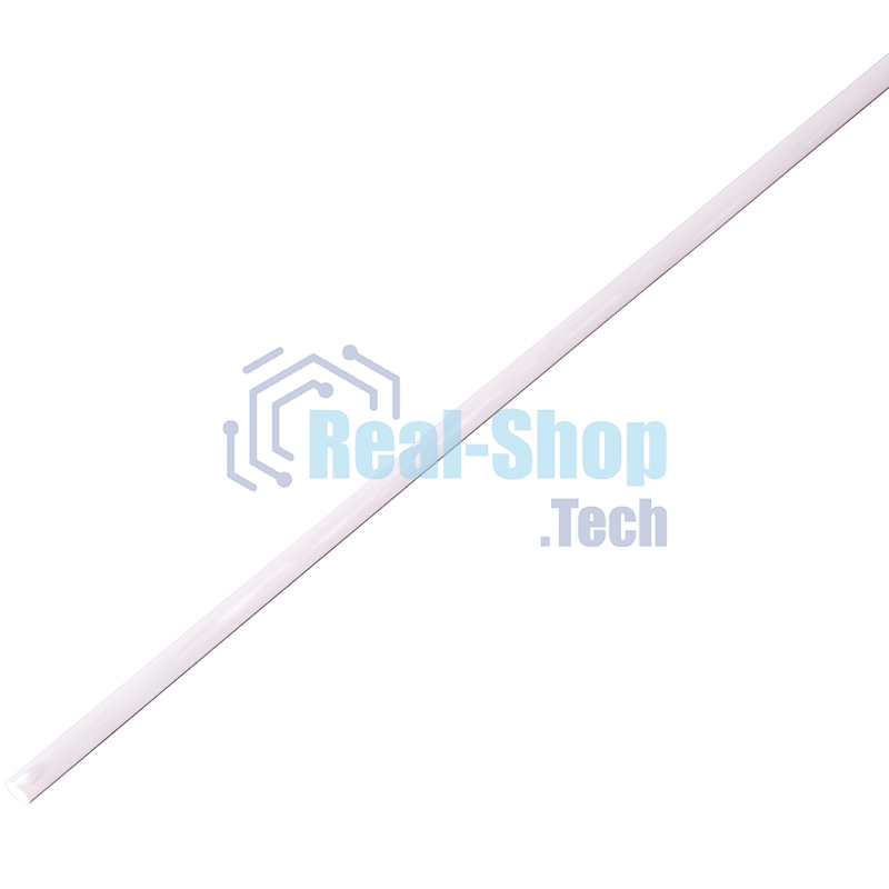 Термоусадочная трубка 4,0/2,0 мм, белая, упаковка 50 шт. по 1 м PROconnect