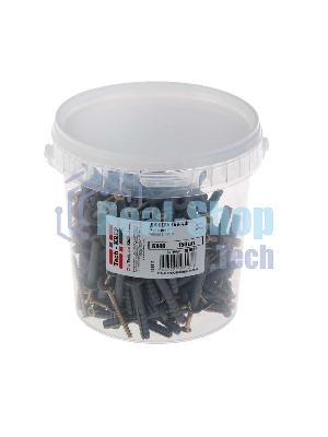 Дюбель-гвоздь 6х40 с грибовидной манжетой полипропилен (уп.150шт) ведро Tech-Krep 101989