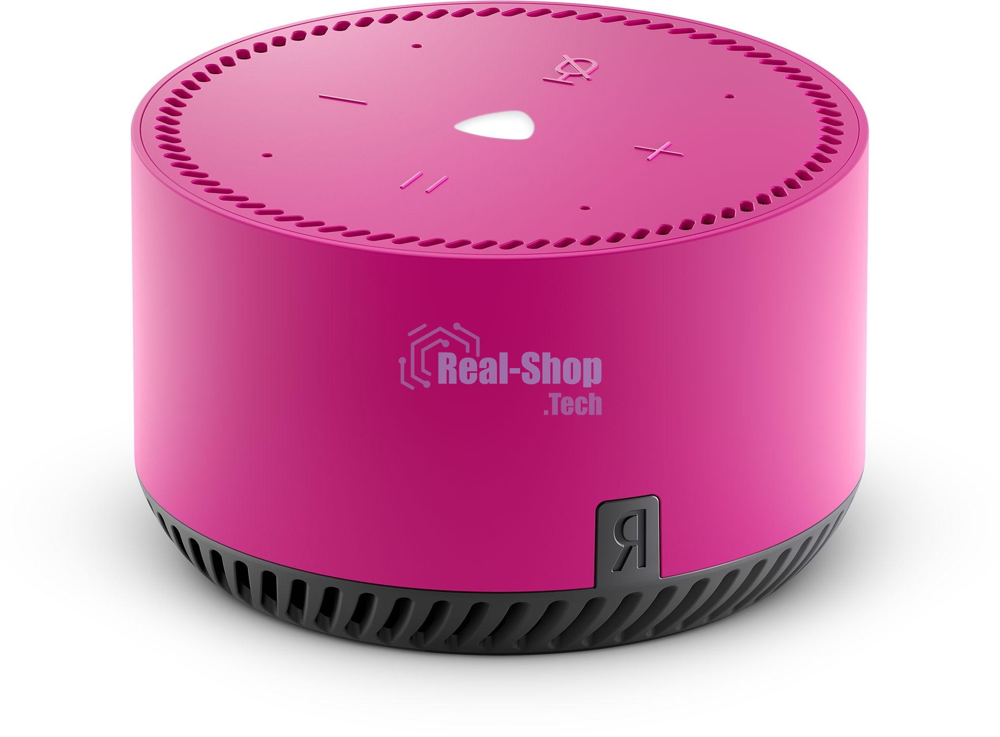 Умная колонка Яндекс Станция Лайт, 5Вт, с голосовым ассистентом Алиса, фламинго/розовый (YNDX-00025N)