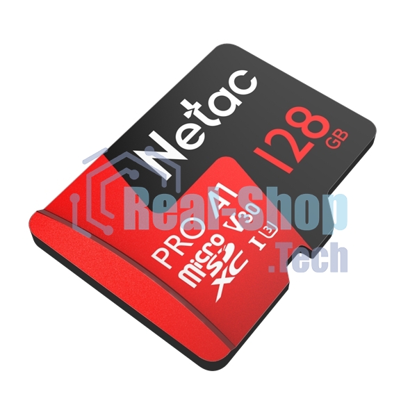Флеш карта MicroSD card Netac P500 Extreme Pro 128Gb, retail version w/SD adapter