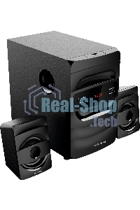 Микросистема Hyundai H-MS1404 черный 30Вт FM USB BT SD