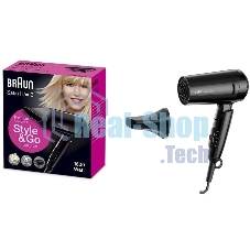 Фен Braun BRHD350E 1600Вт черный