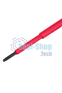 Отвертка Matrix Insulated, SL3,0 x 80 мм, CrMo, до 1000 В, двухкомп. рукоятка