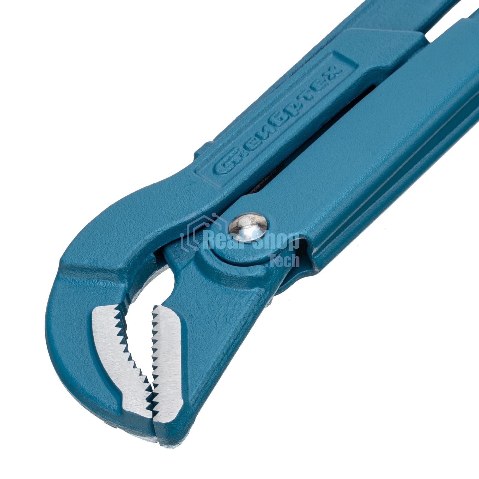 Ключ Сибртех трубный рычажный №2 1.5'' с изогнутыми губками