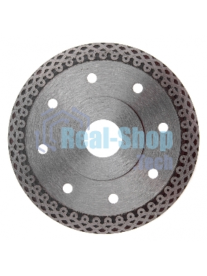 Диск алмазный Gross ф115х22,2мм, тонкий, сплошной (Jaguar), мокрое резание