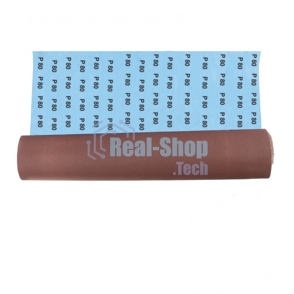 Шкурка на тканевой основе, P 80, 1000 мм х 20 м, водостойкая Matrix