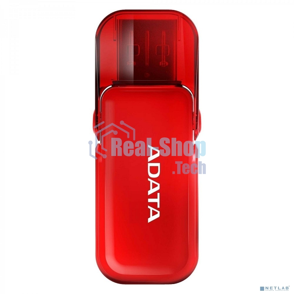 Флешка USB ADATA UV240 (AUV240-32G-RRD), 32Gb, USB 2.0, R/W 15/5, красный