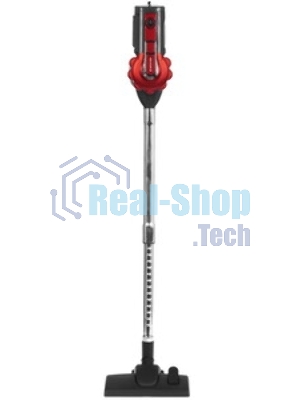 Пылесос вертикальный BRAYER BR4268 серый/красный, питание от сети, 185 Вт, уборка сухая, пылесборник 0,8 л