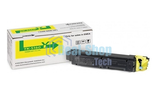Картридж лазерный Kyocera TK-5160Y (1T02NTANL0) желтый для P7040cdn 12000 стр