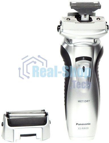 Электробритва сетчатая Panasonic ES-RW30S реж.эл.:2 питан.:аккум. серебристый