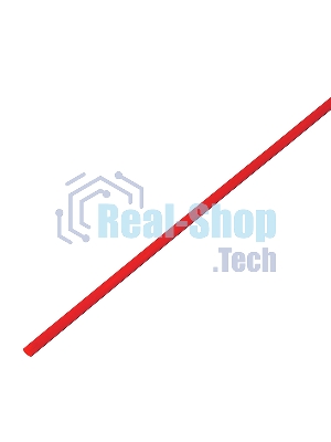 Термоусадочная трубка 4,0/2,0 мм, красная, упаковка 50 шт. по 1 м PROconnect