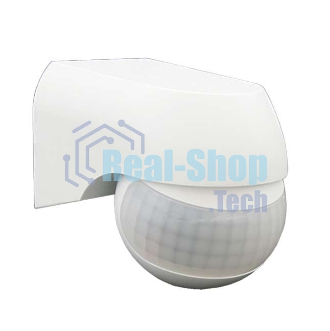 Датчик движения JazzWay PMS-IR 010 800Вт 180град. 12м IP44 WH