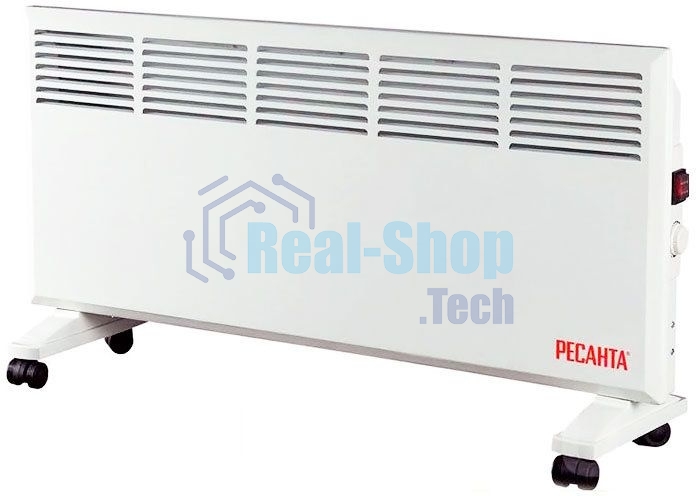 Конвектор Ресанта ОК-2000 белый, 2000 Вт, 25 м2, термостат