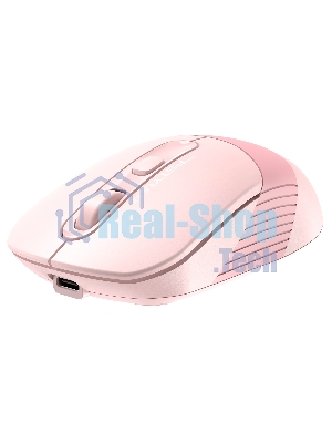 Мышь беспроводная A4Tech Fstyler FB10C розовый, 2000 dpi, радиоканал, Bluetooth, USB, кнопки - 4