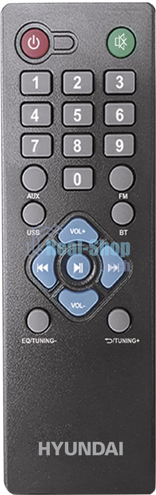 Микросистема Hyundai H-MS1404 черный 30Вт FM USB BT SD