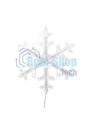 Гирлянда Neon-night Бахрома со снежинками 2,4х0,9м, 150 LED, белый, с контроллером 8 режимов, 230В