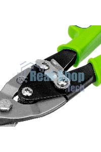 Ножницы по металлу Сибртех, 250 мм, правый рез, сталь С55,двухкомпонентные рукоятки