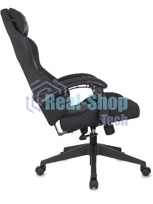 Кресло Бюрократ Zombie Predator Neo Black черный, экокожа, 120 кг, механизм качания