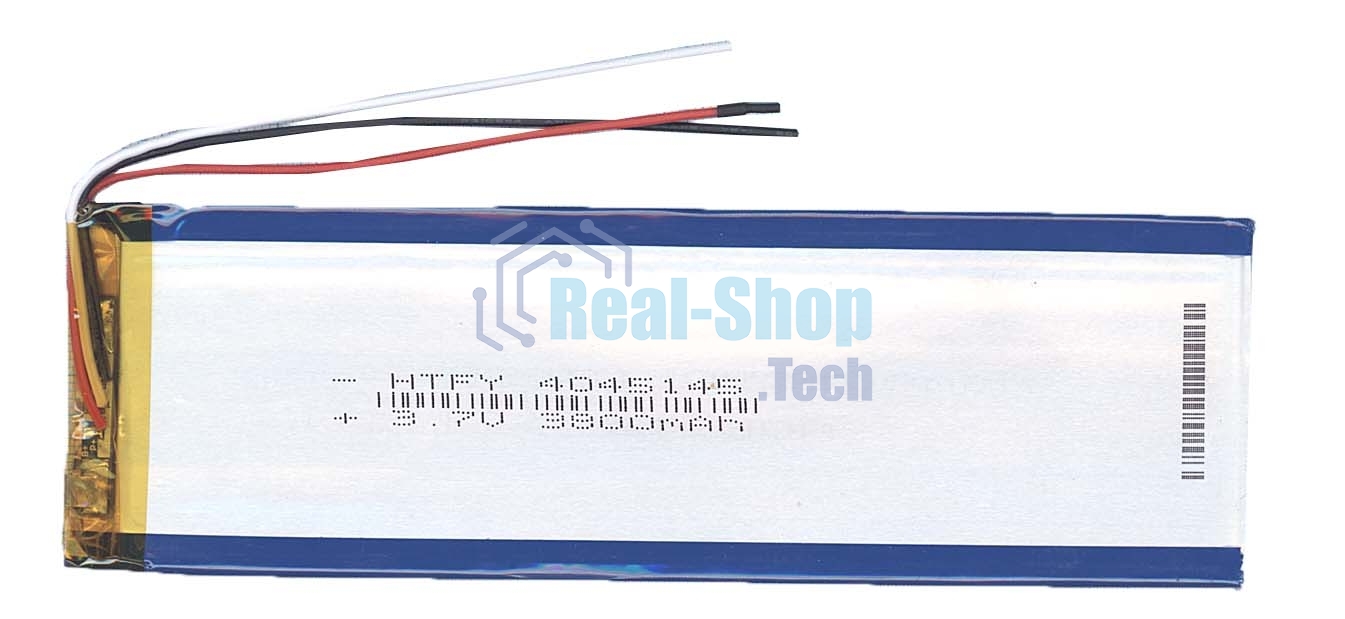 Аккумулятор Li-Pol (батарея) 4x45x145мм 3pin 3.7V/3800mAh