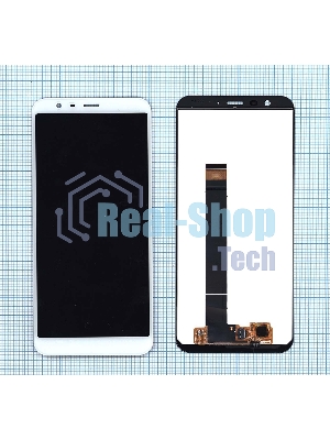 Дисплей для Meizu M8c белый