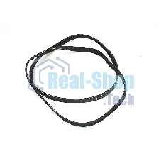 Ремень 1244 J5/1245 J5 для стиральной машины Indesit, Ariston, Whirlpool, Bauknecht черный 1244мм