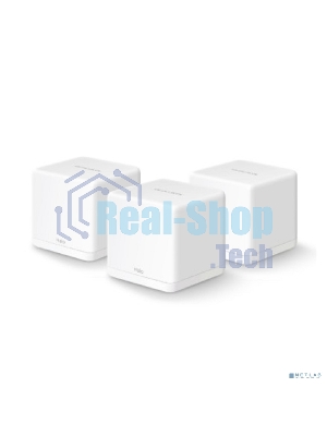 Бесшовный Mesh роутер Mercusys Halo H30G(3-pack) AC1300 10/100/1000BASE-TX