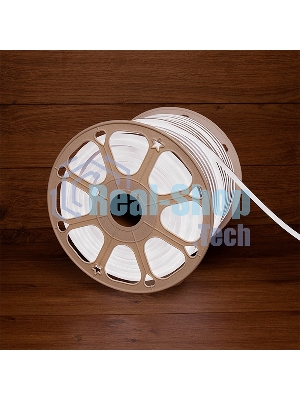 Гибкий неон Neon-night SMD 8х16мм, 120 LED/м белый, односторонний, 24В, бухта 50м