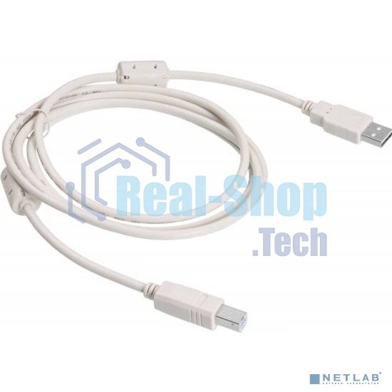 Кабель Buro Кабель USB2.0-AM/BM (1.8м) Медь