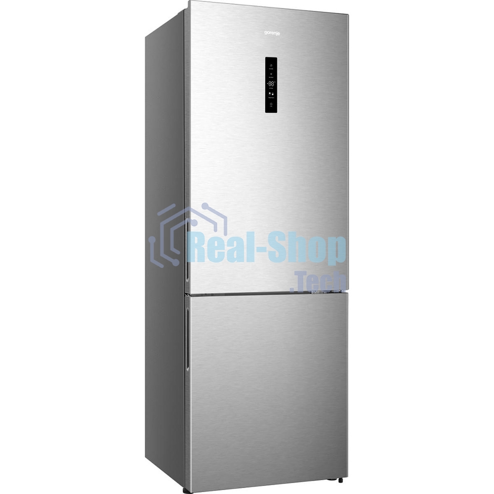 Холодильник Gorenje NRK720EAXL4 серый двухкамерный 347/109л морозилка снизу, No Frost