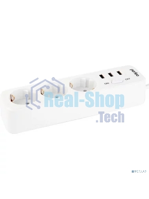Сетевой фильтр PERFEO (PF_C3908) 3 роз х 4 м белый